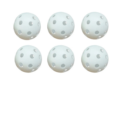 Odolné 26-jamkové farebné loptičky Pickleballs pre vnútorné a vonkajšie tréningové pádlo 6/12/24 ks loptičiek Pickleballs na súťaže a tréning