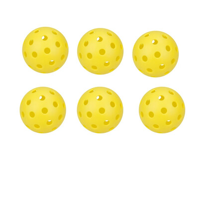 Odolné 26-jamkové farebné loptičky Pickleballs pre vnútorné a vonkajšie tréningové pádlo 6/12/24 ks loptičiek Pickleballs na súťaže a tréning