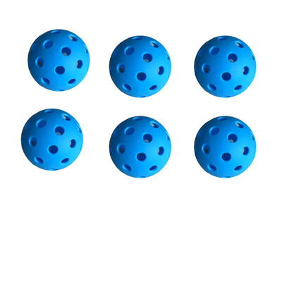 Odolné 26-jamkové farebné loptičky Pickleballs pre vnútorné a vonkajšie tréningové pádlo 6/12/24 ks loptičiek Pickleballs na súťaže a tréning