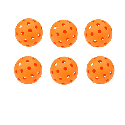 Odolné 26-jamkové farebné loptičky Pickleballs pre vnútorné a vonkajšie tréningové pádlo 6/12/24 ks loptičiek Pickleballs na súťaže a tréning
