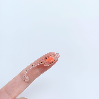 DUODUOYU 5PCS Novi mini mekani mamac za pecanje 0,8g/90mm T-tail meki Worm Jig riblji vobler Umjetni mamac Silikonski ribolovni pribor