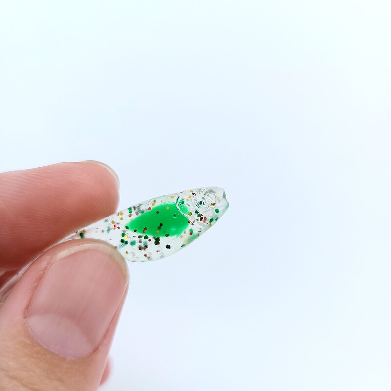 DUODUOYU 5PCS Novi mini mekani mamac za pecanje 0,8g/90mm T-tail meki Worm Jig riblji vobler Umjetni mamac Silikonski ribolovni pribor