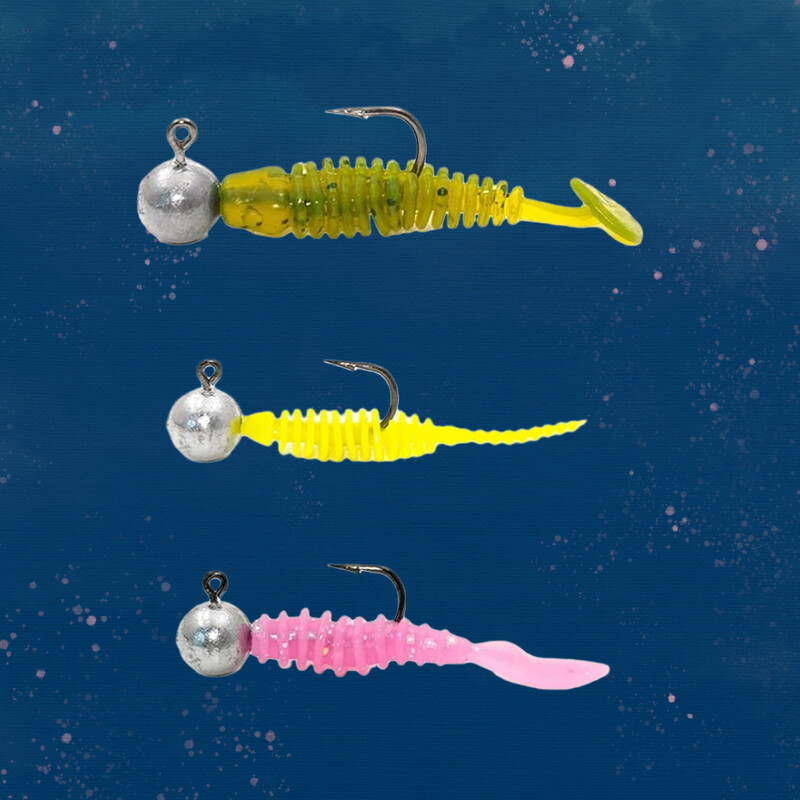 MUKUN 10 kom. Udica s jig glavom Udica za morsku ribu 0,8 g 1,7 g 3,5 g Udica za pecanje Soft Worm Jig udica Udica s jig glavom