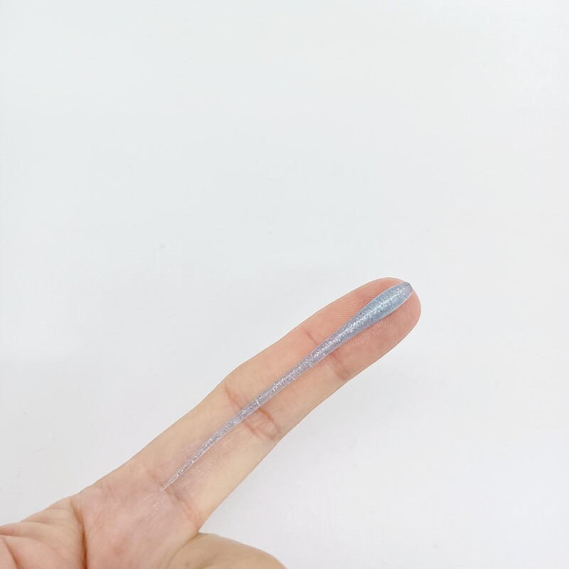 DUODUOYU 10 ks mäkká rybárska návnada s ihličkovým chvostom 0,3 g/65 mm, umelá návnada na skalné ryby, swimbaity, jigové rybárske potreby