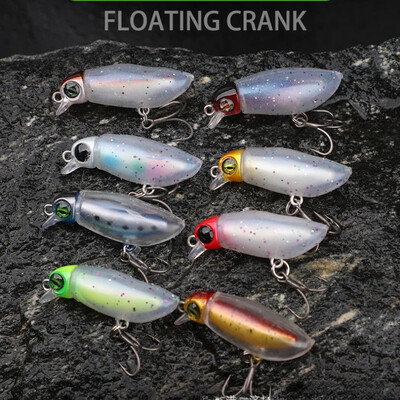 Δόλωμα εντόμων Miniature Bait Lure Floating Pencil Mino Water Surface Series Sm38 Trout Bait Artificial Snakehead Rod