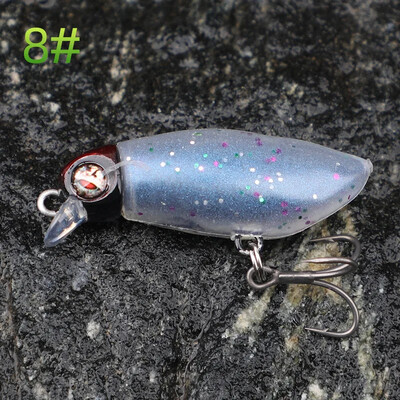 Mamac za kukce, minijaturni mamac, mamac, plutajuća olovka Mino serija vodenih površina Sm38 mamac za pastrva, umjetni štap za zmijoglavu glavu