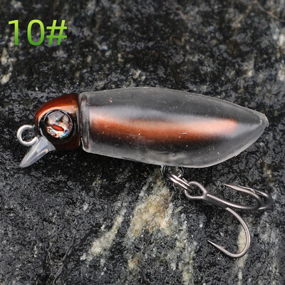 Mamac za kukce, minijaturni mamac, mamac, plutajuća olovka Mino serija vodenih površina Sm38 mamac za pastrva, umjetni štap za zmijoglavu glavu