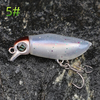 Mamac za kukce, minijaturni mamac, mamac, plutajuća olovka Mino serija vodenih površina Sm38 mamac za pastrva, umjetni štap za zmijoglavu glavu