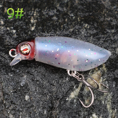 Mamac za kukce, minijaturni mamac, mamac, plutajuća olovka Mino serija vodenih površina Sm38 mamac za pastrva, umjetni štap za zmijoglavu glavu