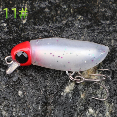 Mamac za kukce, minijaturni mamac, mamac, plutajuća olovka Mino serija vodenih površina Sm38 mamac za pastrva, umjetni štap za zmijoglavu glavu