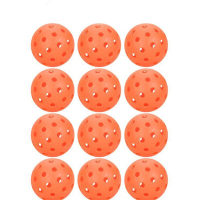Pickleball 74 MM Izdržljiva 40 rupa za vanjsko korištenje, 12 kom. Pickleballs 26 g Outdoor za natjecanje Paketi pickleball kuglica