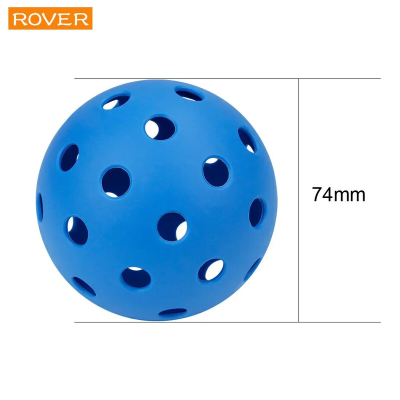 Pickleball 74/72MM Izdržljive 40/26 rupa za vanjske prostore 6kom Pickleballs 26g za natjecanje Pickleball Paketi Pickleballs