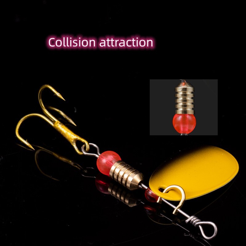 10pcs/Set Crankbaits Ribolov Spinner Ribolov Mamci Vobleri Metalna žlica sa šljokicama za pastrvu s udicama za šarana Umjetni mamac za ribolov