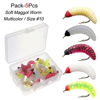 5/10/20 vienetų Šlapių upėtakių musių sliekų masalas upėtakių ešerių ešerių žvejybos muselėms vabzdžių masalai