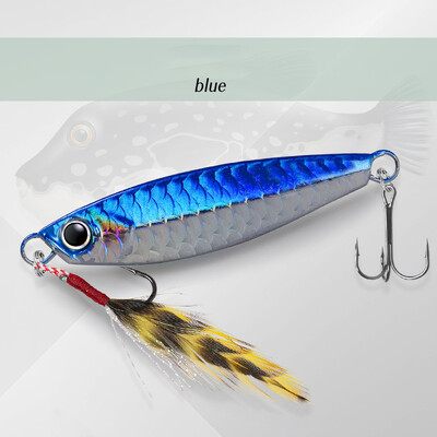 1 KOM. Metalne lijevane udice za žigove s obalom za lijevanje s obale za jigging riba brancina mamac za ribolov Umjetni mamac