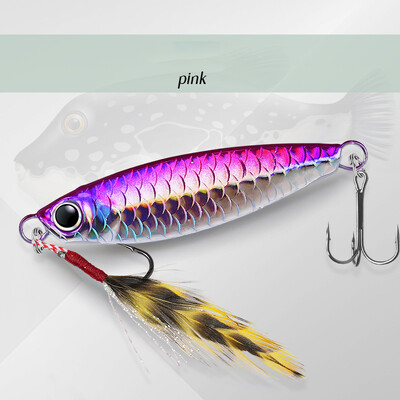 1 KOM. Metalne lijevane udice za žigove s obalom za lijevanje s obale za jigging riba brancina mamac za ribolov Umjetni mamac