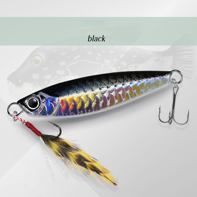 1 KOM. Metalne lijevane udice za žigove s obalom za lijevanje s obale za jigging riba brancina mamac za ribolov Umjetni mamac