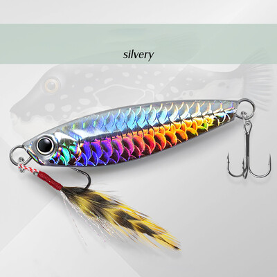 1 KOM. Metalne lijevane udice za žigove s obalom za lijevanje s obale za jigging riba brancina mamac za ribolov Umjetni mamac