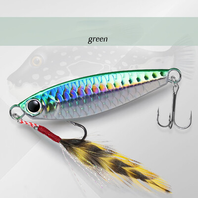 1 KOM. Metalne lijevane udice za žigove s obalom za lijevanje s obale za jigging riba brancina mamac za ribolov Umjetni mamac