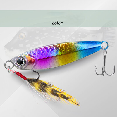 1 KOM. Metalne lijevane udice za žigove s obalom za lijevanje s obale za jigging riba brancina mamac za ribolov Umjetni mamac