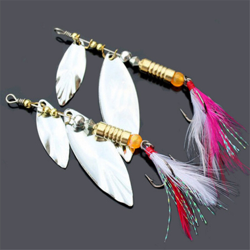 1 ks 6,5 cm 7 g rotačka na rybárske návnady, lyžičky, rotujúce wobbery, kľukové návnady, pstruhové jigy, lesklý kov, flitre, ryby