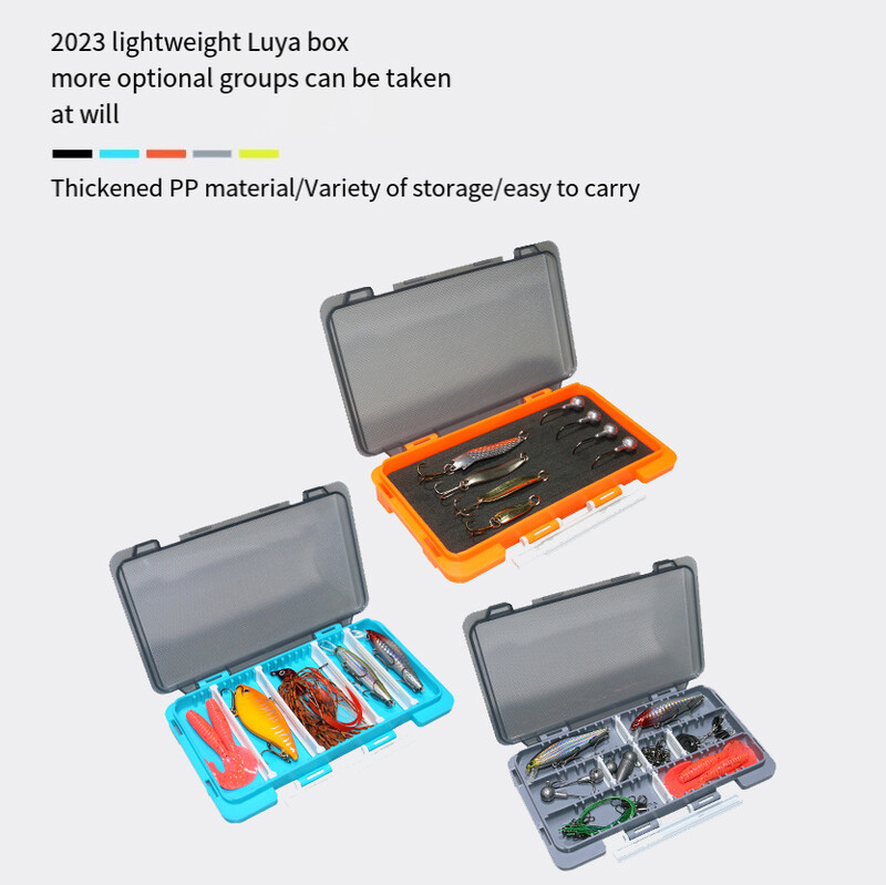 Cutie de pescuit Cutie de obiecte pentru pescar Cutii de momeală din plastic, instrument de depozitare pentru cârlig, pentru pescuitul la crap, cutie de accesorii portabile