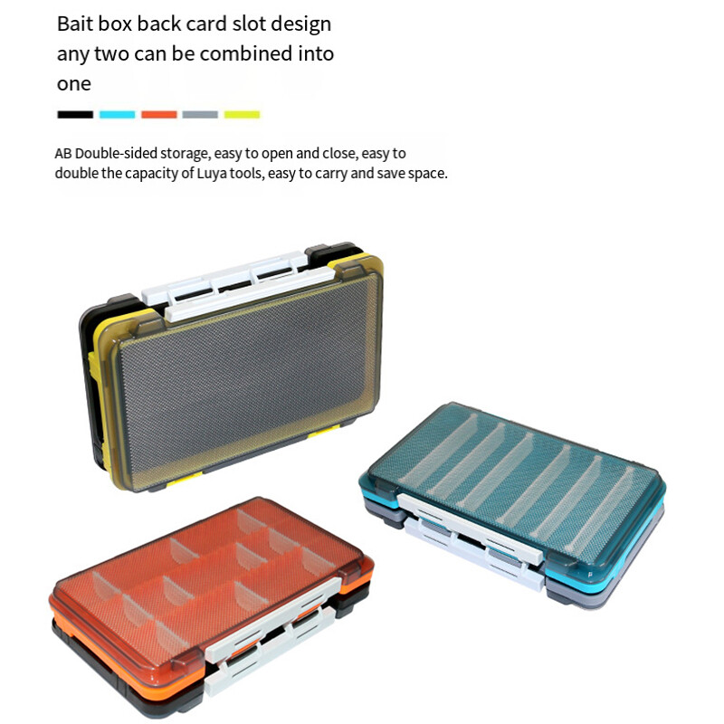 Cutie de pescuit Cutie de obiecte pentru pescar Cutii de momeală din plastic, instrument de depozitare pentru cârlig, pentru pescuitul la crap, cutie de accesorii portabile