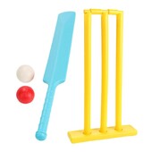 Kroketové sady pre deti, vzdelávacia súprava na cvrčky s 2 loptičkami, bezpečná sada pálok na cvrčky, hračky na posilnenie sily pre deti