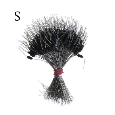 300 ks silikónových oválnych zátok Space Bean, bobber, profesionálny rybársky plavák, odolnosť proti praskaniu, rybársky vlasec, rybárske vybavenie