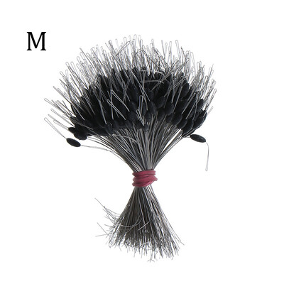 300 ks silikónových oválnych zátok Space Bean, bobber, profesionálny rybársky plavák, odolnosť proti praskaniu, rybársky vlasec, rybárske vybavenie