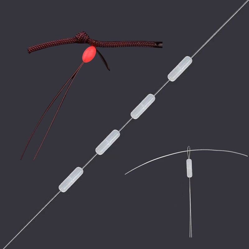 300 ks silikónových oválnych zátok Space Bean, bobber, profesionálny rybársky plavák, odolnosť proti praskaniu, rybársky vlasec, rybárske vybavenie