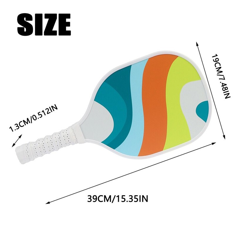 Sada prémiových drevených pálok na pickleball pre začiatočníkov