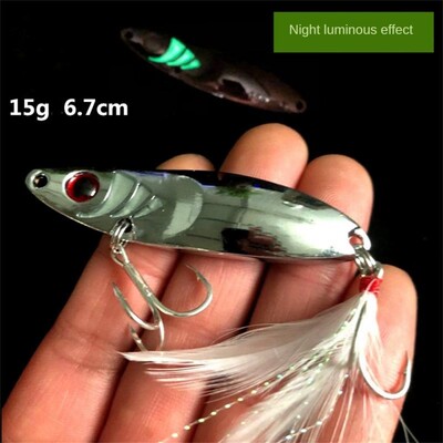 Lažni mamac Lure Spoon Metalne šljokice Spinner Spoon Luya Ribolov Tvrdi mamci