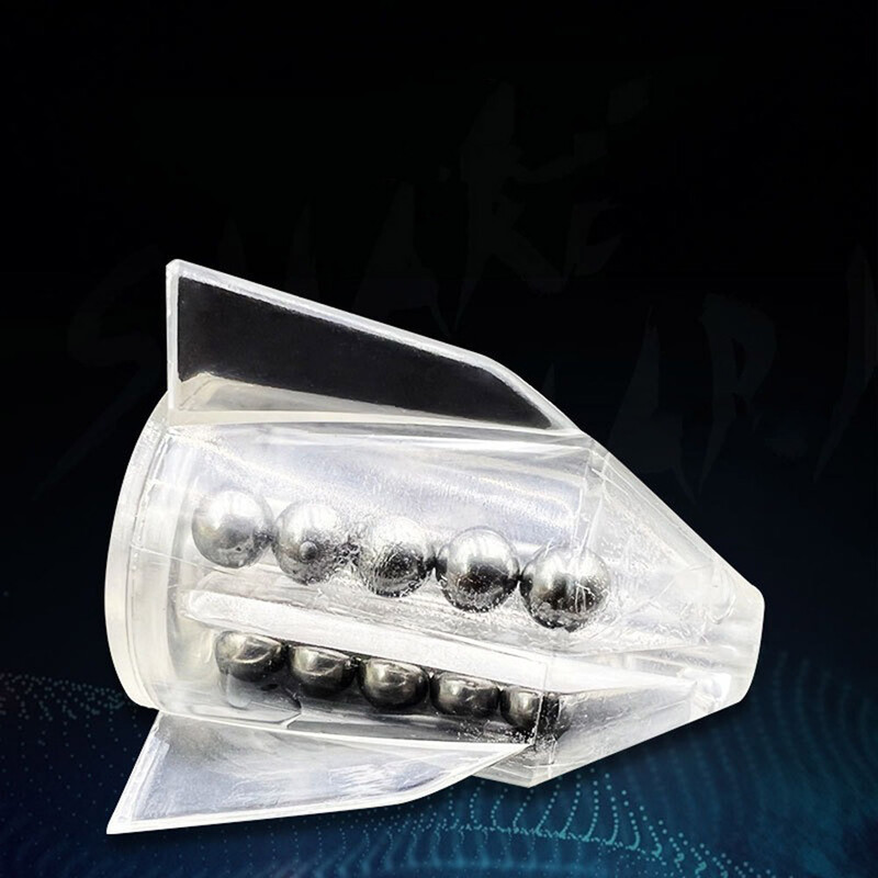 5Pcs/lot Zvečke sa strunom za pecanje Uložak za cijev Shake Attract Diy Inline Lure zvečke Alat Mamac Uteg za ribolov s prstenastom perlom