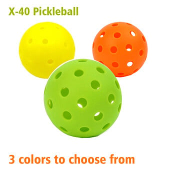 Pickerball за състезания, Pickerball на открито, висококачествена и устойчива на игра, оранжева, зелена, жълта