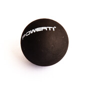 Топка за скуош с двойна жълта точка от 3 части Персонализирано лого Професионална висока еластичност, устойчива на игра За обучение и практика