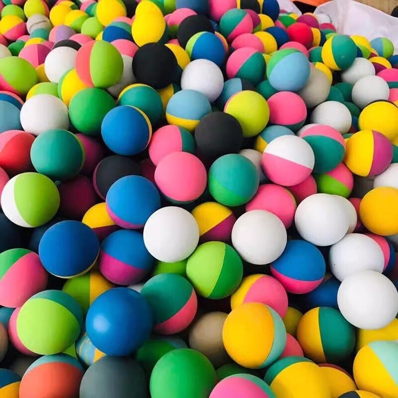 Rakečių sporto tuščiavidurių skvošo kamuoliukų greitas, didelio elastingumo, 6 cm guminio skvošo rakečių kamuoliukų varžybos