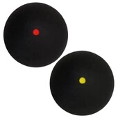 Топки за скуош с една точка, гумени високоеластични топки за ракети за скуош Дълготрайни топки за скуош, за състезателна тренировка за начинаещи