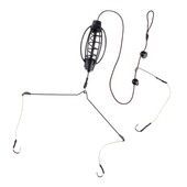 1 kom. Hranilica za pecanje šarana, kavezi za mamce, kavezi, set udica, oprema za udice, alati za ribolov, alati za pecanje, pribor za hranjenje šarana