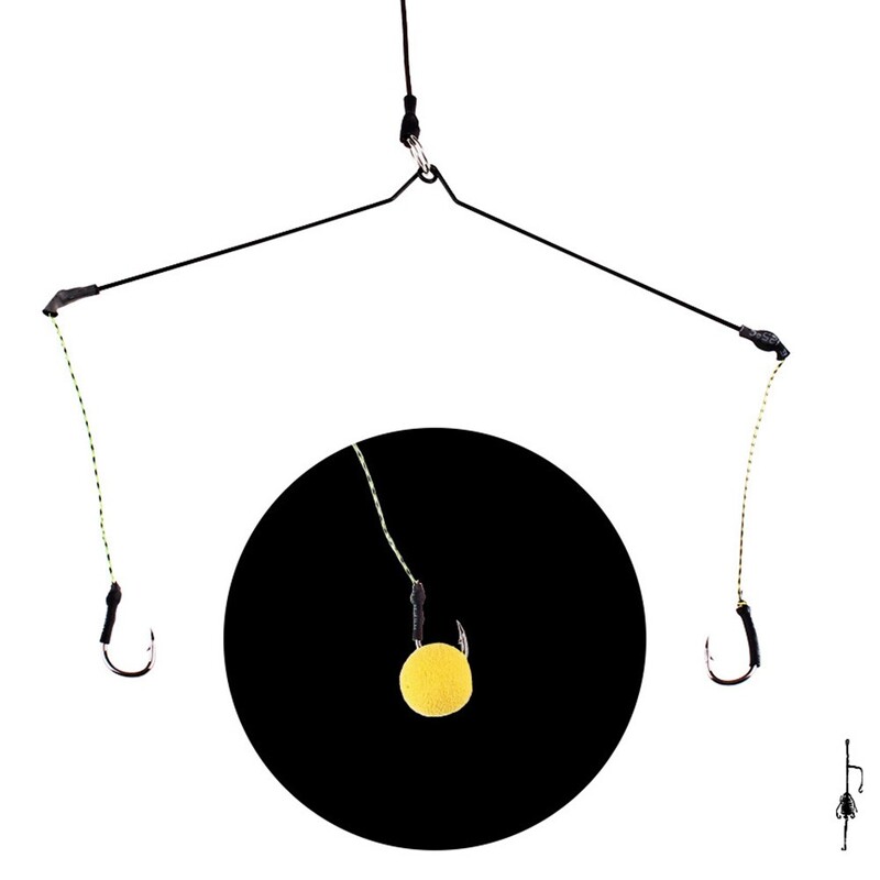 1 kom. Hranilica za pecanje šarana, kavezi za mamce, kavezi, set udica, oprema za udice, alati za ribolov, alati za pecanje, pribor za hranjenje šarana