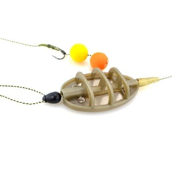 Γρήγορη αλλαγή Beads Carp Fishing Hook Links Μέθοδος Τροφοδότες Αξεσουάρ Πακέτο 25