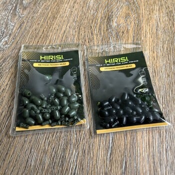 Γρήγορη αλλαγή Beads Carp Fishing Hook Links Μέθοδος Τροφοδότες Αξεσουάρ Πακέτο 25