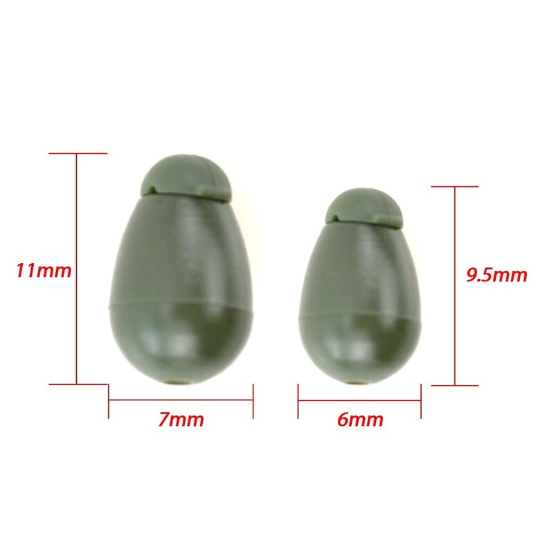 Perle za brzu izmjenu Pribor za pecanje šarana Udice Veze Metoda Hranilice Pribor Paket od 25 komada