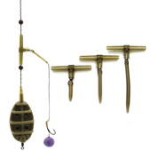 Príslušenstvo pre vrtuľníkové rybárske súpravy na lov kaprov, bočné ohyby s rýchlou výmenou otočných rolovacích rukávov proti zamotaniu na rybárske náčinie na lov kaprov