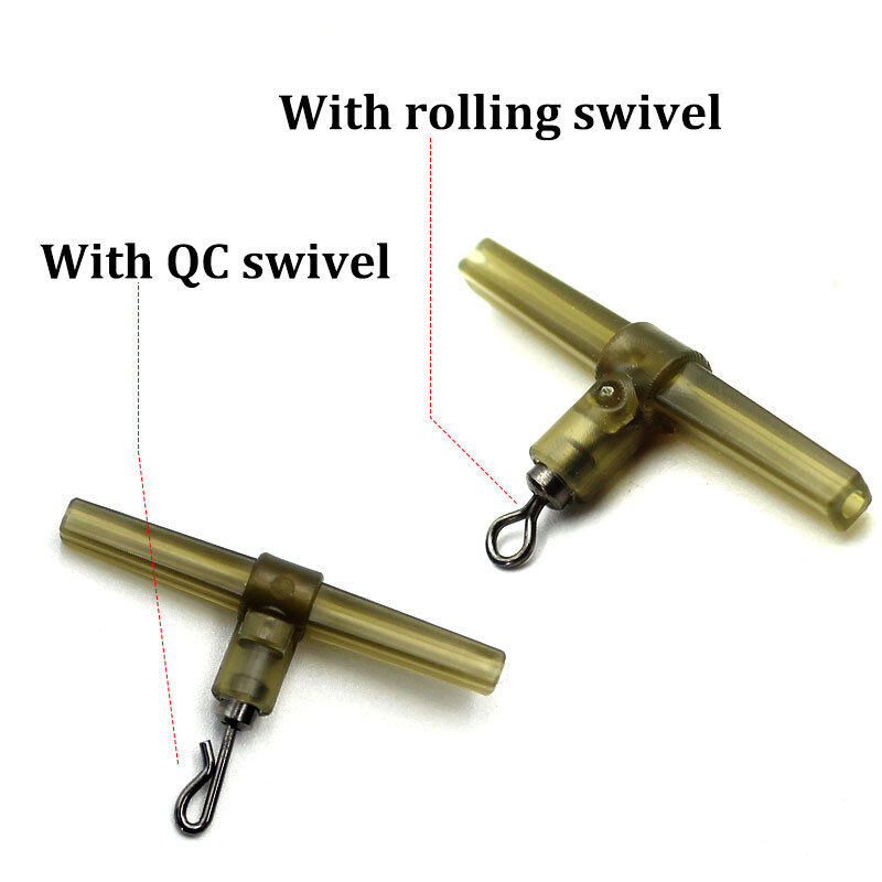 Príslušenstvo pre vrtuľníkové rybárske súpravy na lov kaprov, bočné ohyby s rýchlou výmenou otočných rolovacích rukávov proti zamotaniu na rybárske náčinie na lov kaprov