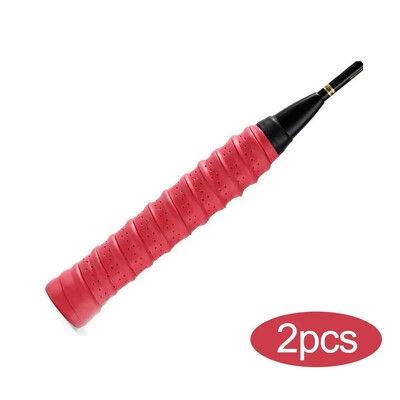 2 бр. Лента за ръкохватка Тенис ракета Противоплъзгаща се лента за абсорбиране на пот Външна въдица Навиваща се лента Спортна лента за бадминтон скуош