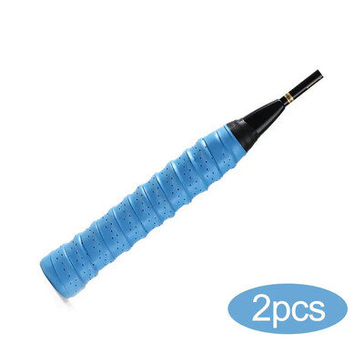 2 бр. Лента за ръкохватка Тенис ракета Противоплъзгаща се лента за абсорбиране на пот Външна въдица Навиваща се лента Спортна лента за бадминтон скуош