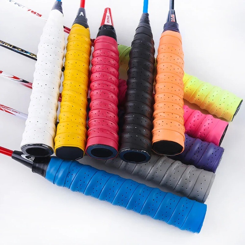 2 бр. Лента за ръкохватка Тенис ракета Противоплъзгаща се лента за абсорбиране на пот Външна въдица Навиваща се лента Спортна лента за бадминтон скуош