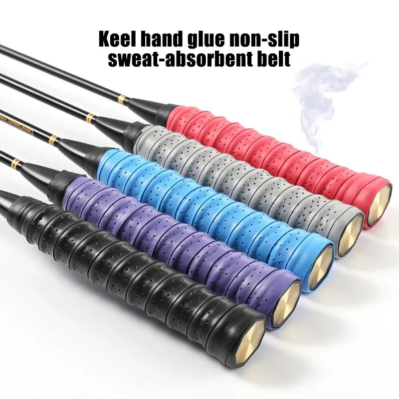 2 бр. Лента за ръкохватка Тенис ракета Противоплъзгаща се лента за абсорбиране на пот Външна въдица Навиваща се лента Спортна лента за бадминтон скуош