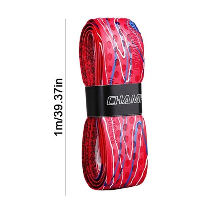 Лента за захващане на тенис ракета PU абсорбираща лента за захващане на тенис ракета за скуош, бадминтон, противоплъзгаща се тенис аксесоари